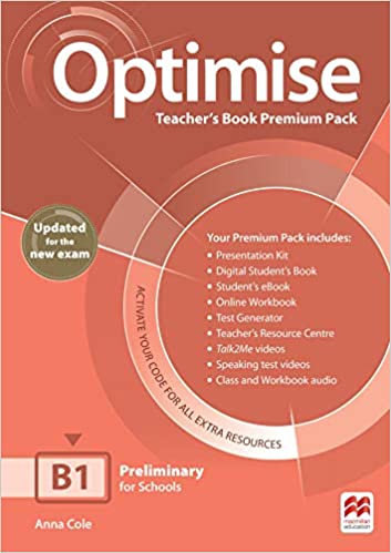 Optimise Update, B1 – Teacher’s book pack