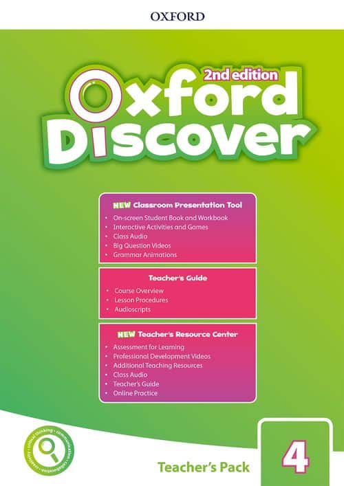 Oxford Discover 2nd Edition, Level 4 – Teacher’s pack