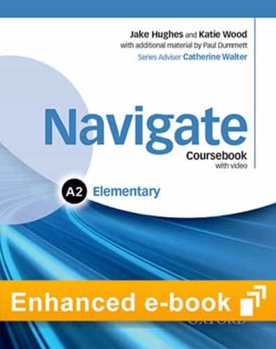 Navigate A2 Elementary – Coursebook ebook pack