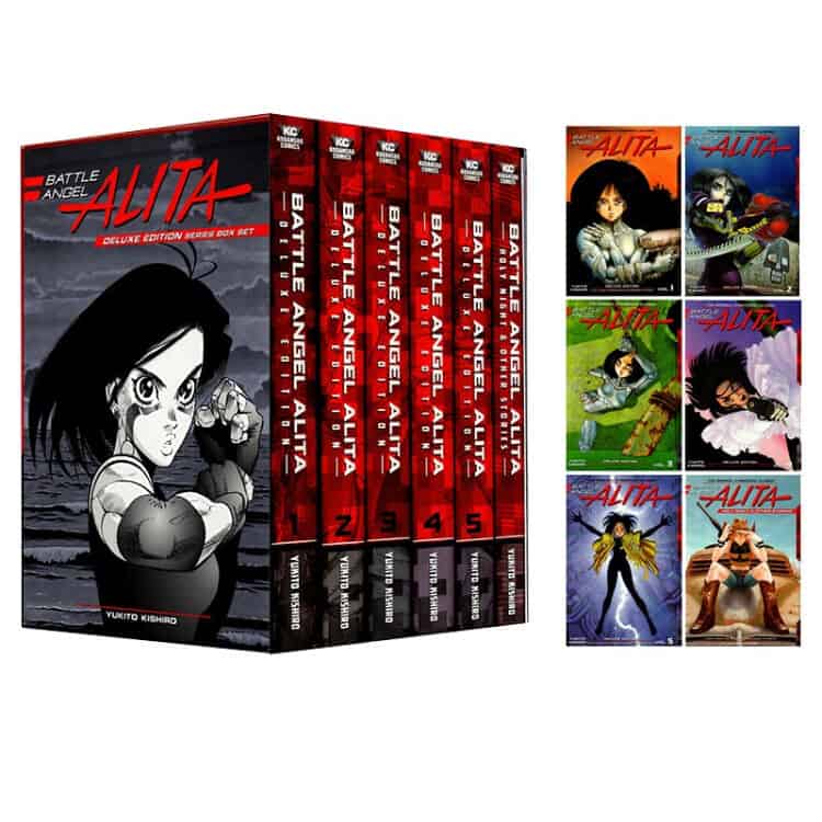 Battle Angel Alita Deluxe Complete Series Box Set - The English Book