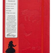 A5_Embossed_Lined_Notebook_-_Alice_In_Wonderland