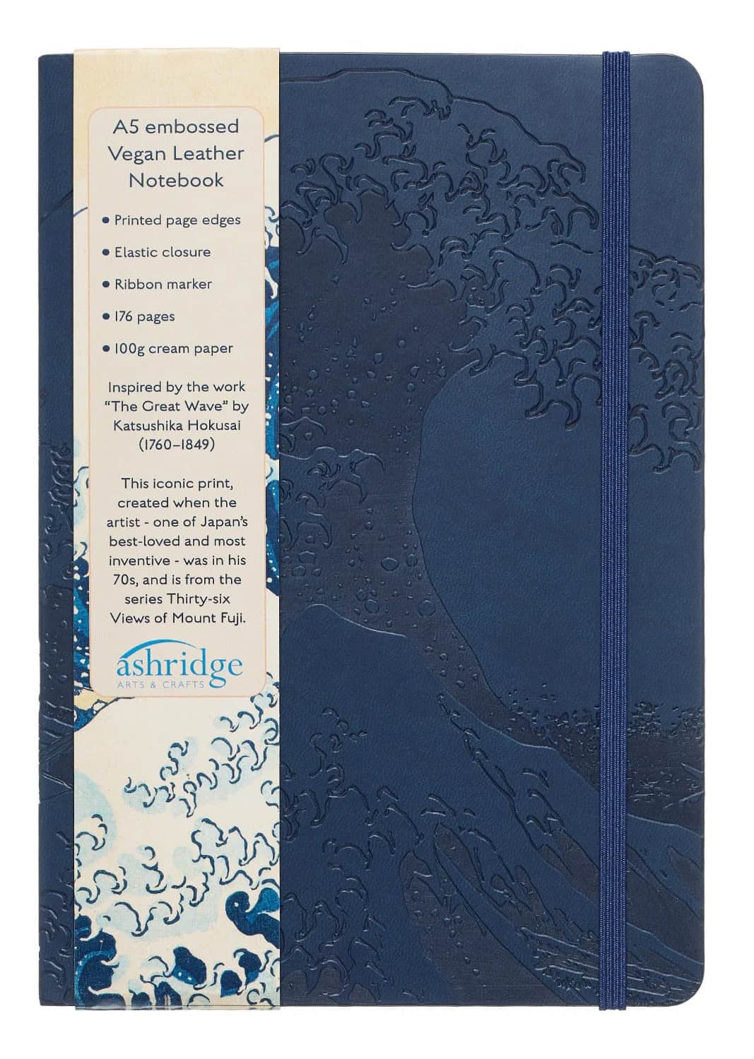 A5_Embossed_Lined_Notebook_-_Great_Waves